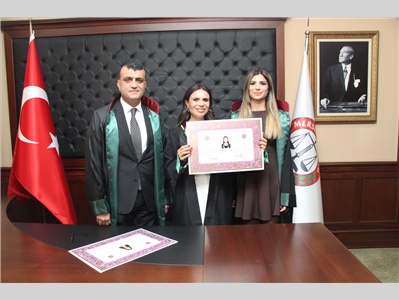 7 STAJYER AVUKATIMIZ, AVUKATLIK RUHSATNAMESİNİ ALDI