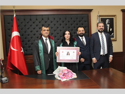 7 STAJYER AVUKATIMIZ, AVUKATLIK RUHSATNAMESİNİ ALDI