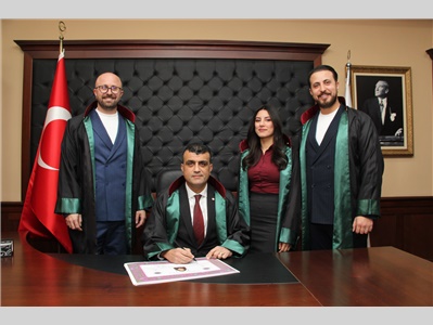 10 STAJYER AVUKATIMIZ, 2026 YILININ İLK YEMİN TÖRENİNDE CÜBBE GİYDİ
