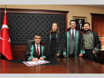 10 STAJYER AVUKATIMIZ, 2026 YILININ İLK YEMİN TÖRENİNDE CÜBBE GİYDİ