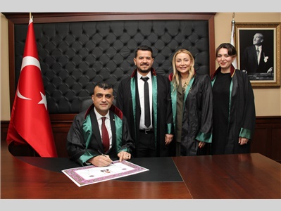 10 STAJYER AVUKATIMIZ, 2026 YILININ İLK YEMİN TÖRENİNDE CÜBBE GİYDİ