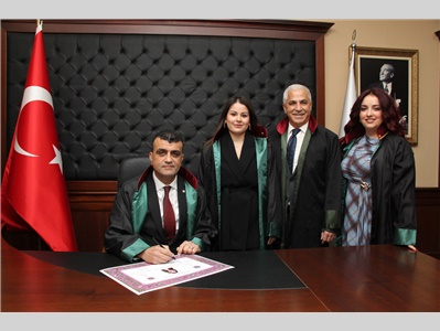 10 STAJYER AVUKATIMIZ, 2026 YILININ İLK YEMİN TÖRENİNDE CÜBBE GİYDİ