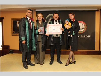 10 STAJYER AVUKATIMIZ, 2026 YILININ İLK YEMİN TÖRENİNDE CÜBBE GİYDİ
