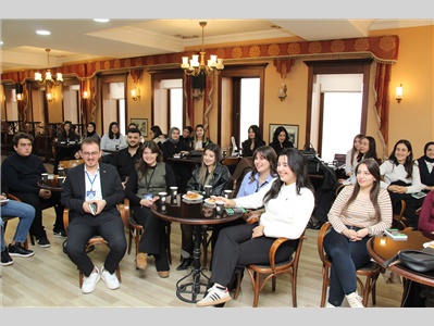 ÇAĞ ÜNİVERSİTESİ GENÇ HUKUKÇULAR KULÜBÜNDEN MERSİN BAROSUNA ZİYARET
