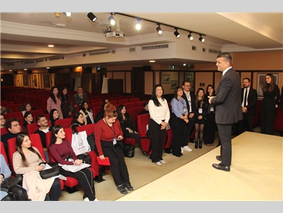 ÇAĞ ÜNİVERSİTESİ GENÇ HUKUKÇULAR KULÜBÜNDEN MERSİN BAROSUNA ZİYARET