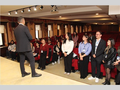 ÇAĞ ÜNİVERSİTESİ GENÇ HUKUKÇULAR KULÜBÜNDEN MERSİN BAROSUNA ZİYARET