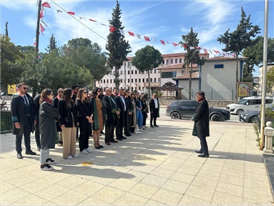 İLÇE TEMSİLCİLİKLERİMİZ,  5 NİSAN AVUKATLAR GÜNÜ NEDENİYLE TÖREN DÜZENLEDİ