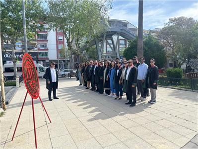 İLÇE TEMSİLCİLİKLERİMİZ,  5 NİSAN AVUKATLAR GÜNÜ NEDENİYLE TÖREN DÜZENLEDİ