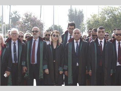 MERSİN BAROSU 5 NİSAN AVUKATLAR GÜNÜ NEDENİYLE TÖREN DÜZENLEDİ