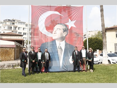 MERSİN BAROSU 5 NİSAN AVUKATLAR GÜNÜ NEDENİYLE TÖREN DÜZENLEDİ