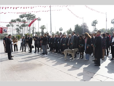 MERSİN BAROSU 5 NİSAN AVUKATLAR GÜNÜ NEDENİYLE TÖREN DÜZENLEDİ