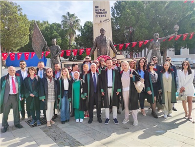 İLÇE TEMSİLCİLİKLERİMİZ,  5 NİSAN AVUKATLAR GÜNÜ NEDENİYLE TÖREN DÜZENLEDİ