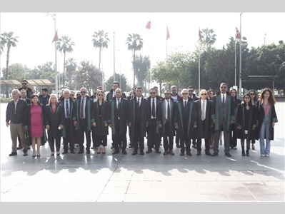 MERSİN BAROSU 5 NİSAN AVUKATLAR GÜNÜ NEDENİYLE TÖREN DÜZENLEDİ