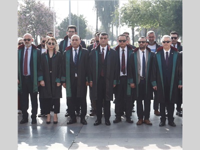 MERSİN BAROSU 5 NİSAN AVUKATLAR GÜNÜ NEDENİYLE TÖREN DÜZENLEDİ