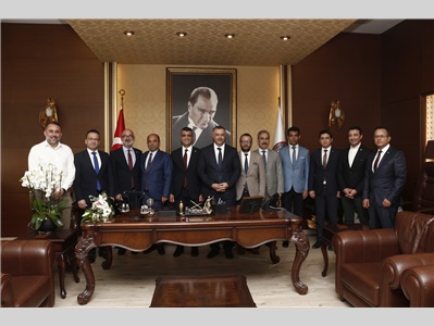 MERSİN CUMHURİYET BAŞSAVCISI TOLGAHAN ÖZTOPRAK VE BAŞSAVCI VEKİLLERİNDEN ZİYARET