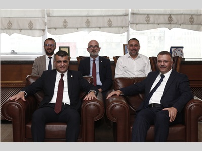 MERSİN CUMHURİYET BAŞSAVCISI TOLGAHAN ÖZTOPRAK VE BAŞSAVCI VEKİLLERİNDEN ZİYARET