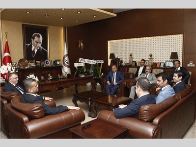MERSİN CUMHURİYET BAŞSAVCISI TOLGAHAN ÖZTOPRAK VE BAŞSAVCI VEKİLLERİNDEN ZİYARET