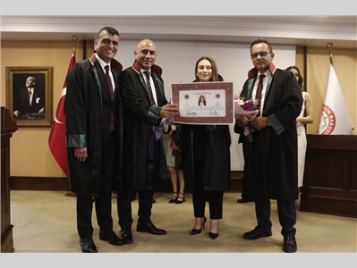 STAJYER AVUKATLARIMIZ CÜBBE GİYDİ