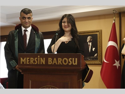STAJYER AVUKATLARIMIZ CÜBBE GİYDİ