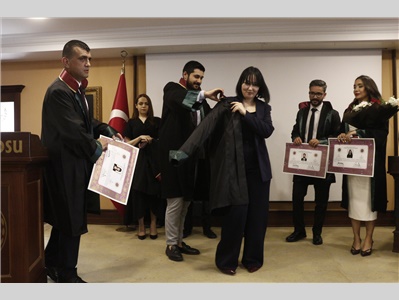 STAJYER AVUKATLARIMIZ CÜBBE GİYDİ