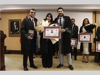 STAJYER AVUKATLARIMIZ CÜBBE GİYDİ