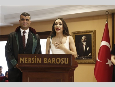 STAJYER AVUKATLARIMIZ CÜBBE GİYDİ