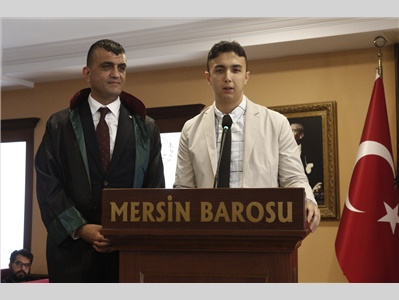 STAJYER AVUKATLARIMIZ CÜBBE GİYDİ