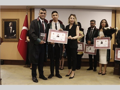STAJYER AVUKATLARIMIZ CÜBBE GİYDİ