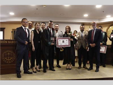 STAJYER AVUKATLARIMIZ CÜBBE GİYDİ