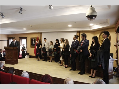 STAJYER AVUKATLARIMIZ CÜBBE GİYDİ