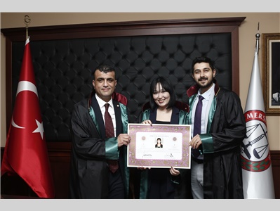 STAJYER AVUKATLARIMIZ CÜBBE GİYDİ