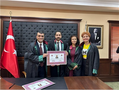STAJYER AVUKATLARIMIZ CÜBBE GİYDİ