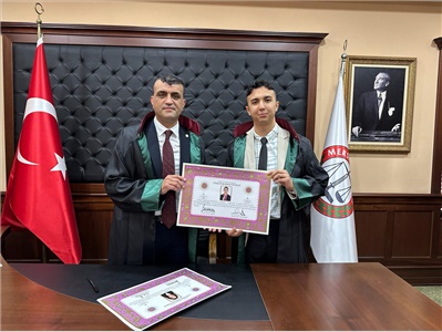 STAJYER AVUKATLARIMIZ CÜBBE GİYDİ