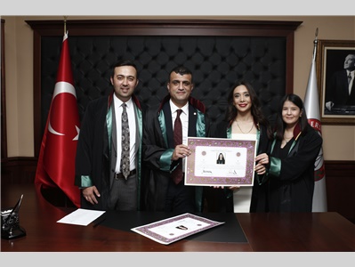 STAJYER AVUKATLARIMIZ CÜBBE GİYDİ