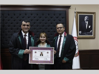 STAJYER AVUKATLARIMIZ CÜBBE GİYDİ