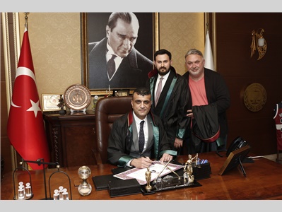 STAJYER AVUKATLARIMIZ CÜBBE GİYDİ