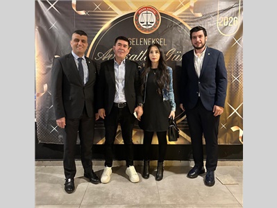 ANAMUR’DA AVUKATLAR GÜNÜ GECESİ DÜZENLENDİ