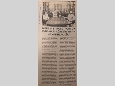 4 Mart Cinsel İstismarla Mücadele Günü basın açıklaması