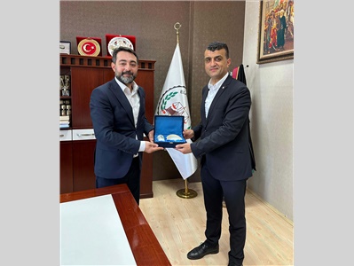 ELAZIĞ BAROSU BAŞKANI AV. MELİH EFE'YE ZİYARET