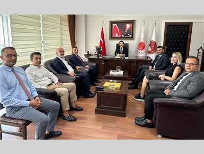SİLİFKE ADALET KOMİSYONU VE AĞIR CEZA MAHKEMESİ BAŞKANI MÜCTEBA AKKAYAYA ZİYARET