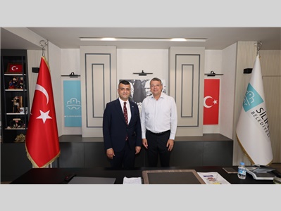 SİLİFKE BELEDİYE BAŞKANI MUSTAFA TURGUT'A ZİYARET