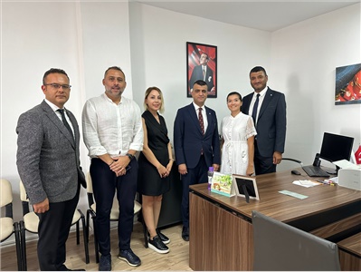 SİLİFKE BELEDİYE BAŞKANI MUSTAFA TURGUT'A ZİYARET