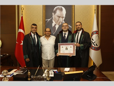 5 STAJYER AVUKATIMIZ CÜBBE GİYDİ