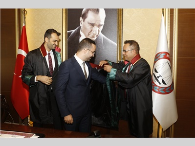 5 STAJYER AVUKATIMIZ CÜBBE GİYDİ