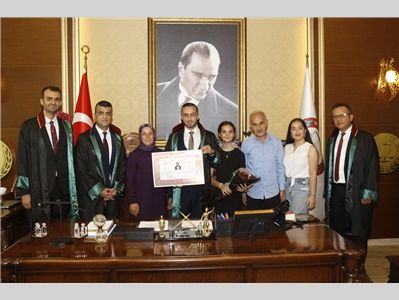 5 STAJYER AVUKATIMIZ CÜBBE GİYDİ