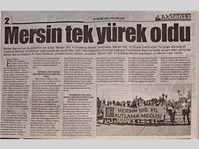 100. Yıl Büyük Cumhuriyet Yürüyüşü