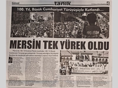 100. Yıl Büyük Cumhuriyet Yürüyüşü