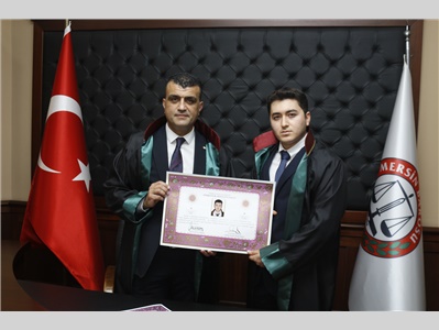 32 STAJYER AVUKATIMIZ CÜBBE GİYDİ