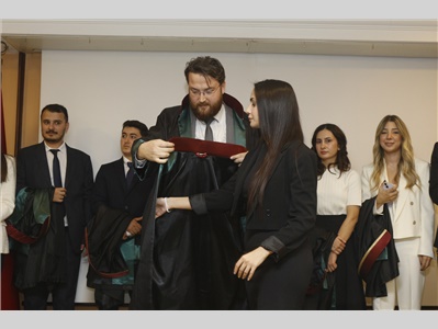 32 STAJYER AVUKATIMIZ CÜBBE GİYDİ