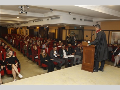 32 STAJYER AVUKATIMIZ CÜBBE GİYDİ